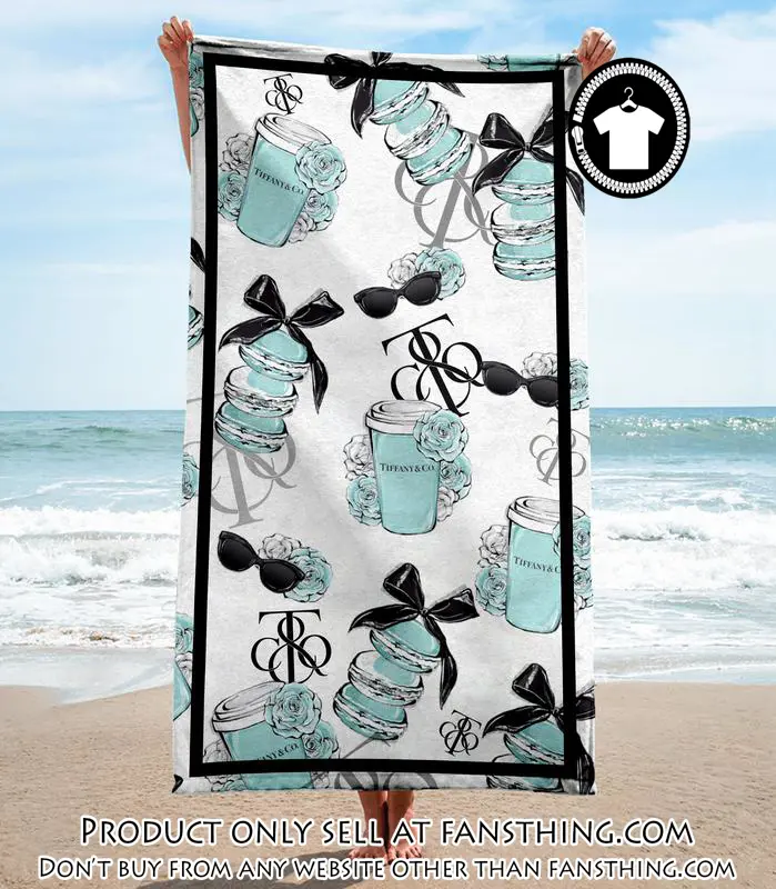 Tiffany & co. beach towel luxury brand hot trending summer  bt00344 fst5914257
